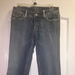 Miss me size 28 Camo & Diamond bootcut jeans